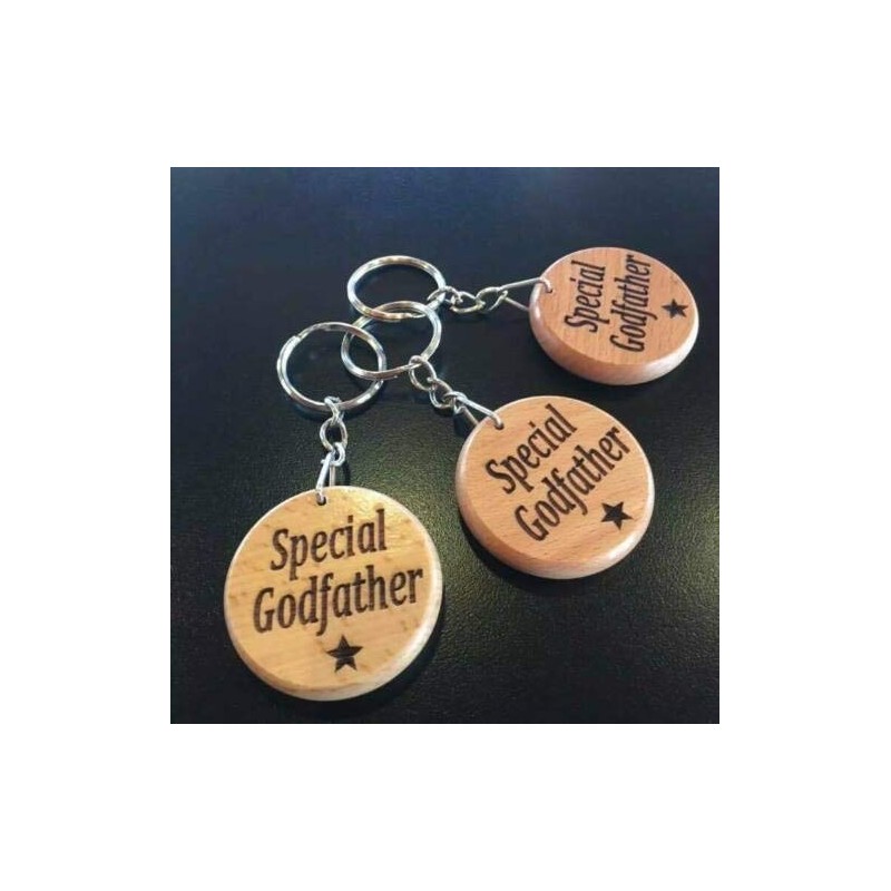 Keyring Keychain Special Godfather Gift