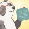 Mr. & Mrs. Panda Glasuntersetzer Spruch Affenpinscher Charme - Geschenk,