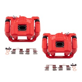 TRQ Performance Rear Performance Brake Caliper Set Compatible with 11-17 Honda Odyssey