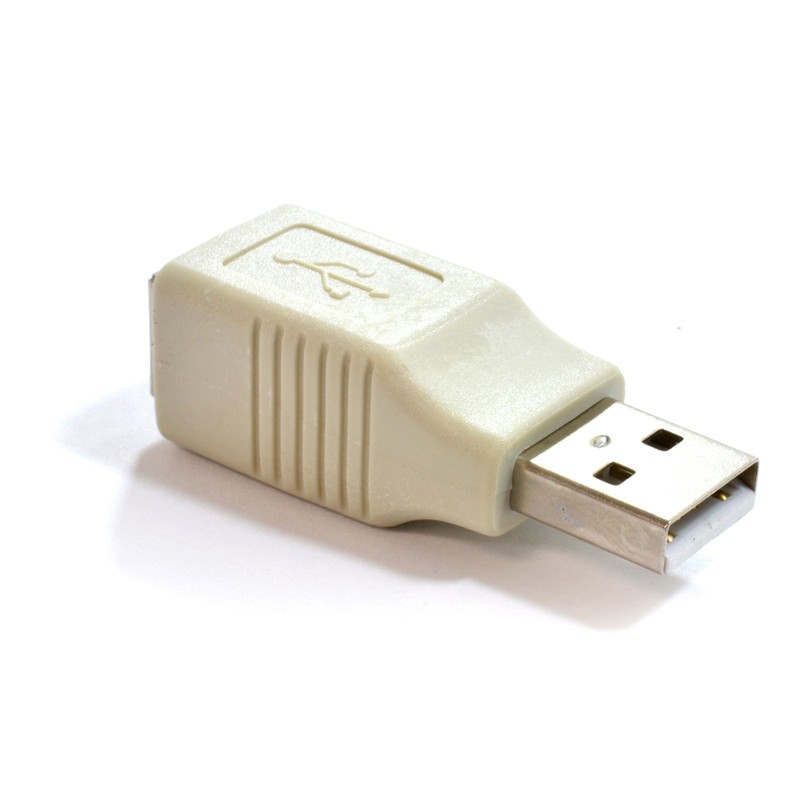 kenable USB 2.0 Adapter USB A Male Plug to B
