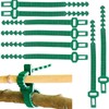 8 PCS Tree Stake Support Bands, Heavy Duty Adjustable Interlock,