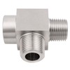 Yoebor Stainless Steel 304 Pipe Fitting Female Run Tee, 1/4"