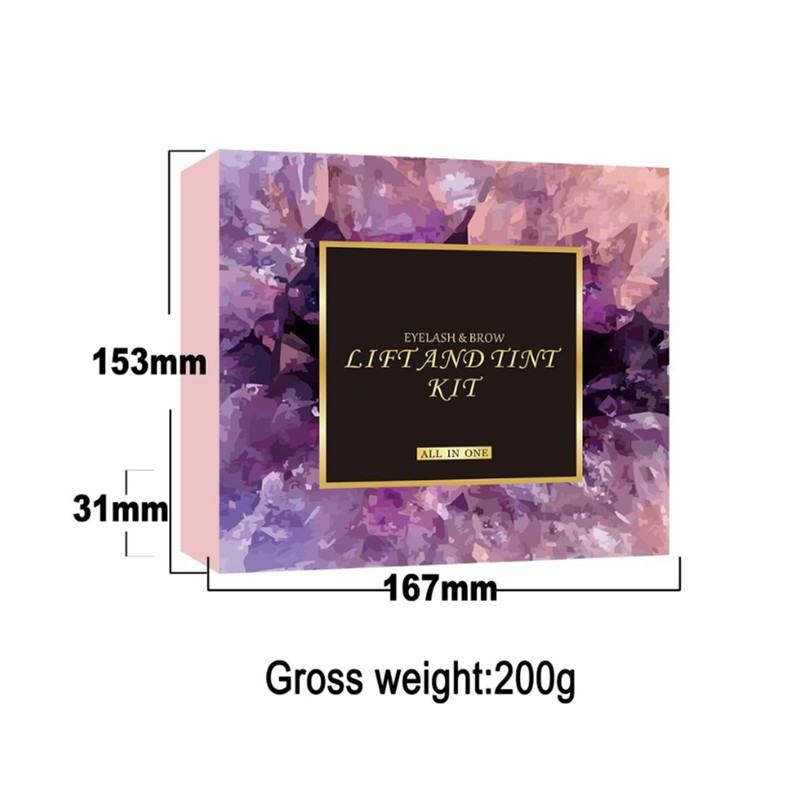 Joyeee 2-in-1 lamination kit for eyebrows and eyelashes, fuller eyebrow