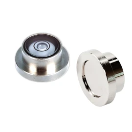 Stahl Präzisionslibellen Magnetic Level - Precision Aluminium Level - High Quality Mini Spirit Level for Precise Alignment of Items, Machines & Trailers