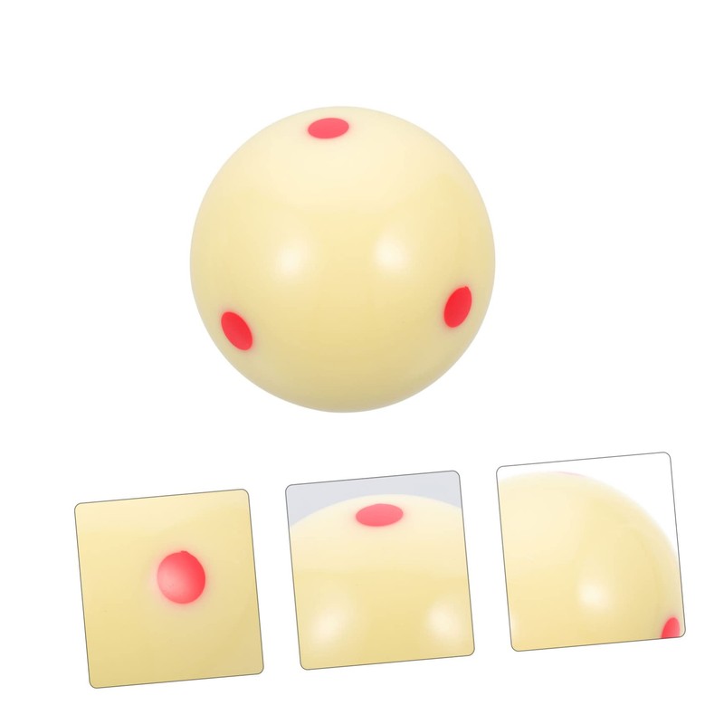 BESPORTBLE Resin Billiard Training Ball Wear Resistant Skill Levels for