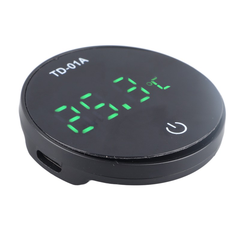 Aquarium Digital Thermometer Accurate LED Display Touch Screen USB Rechargeable