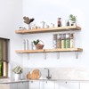 Floating Shelf Bracket Stainless Steel 12 Inch, 6 Pack Heavy
