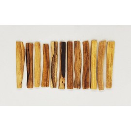 12 THINLY Cut Peru Palo Santo Sticks