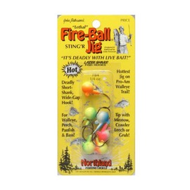 Northland Tackle 1/4-Ounce Fireball Jig, Assorted