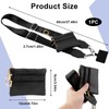 WrteEase Adjustable Phone Strap with Zippered Pouch, Crossbody Clip and