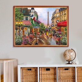 AveJoys Puzzle for Adults 1000 Pieces Paris Street View 70 x 50 cm Puzzles for Adults Educational Game Challenge Toy 1000 Pieces Puzzles for Adults Children