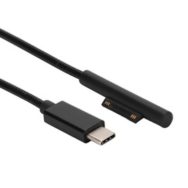 Cable de Carga para Pro 3/4/5/6/GO Tabletas, para BOOK, Type-C Interfaz Cable Cargador, Potencia PD de Salida de 15V 3A, 1.5 m Charging Cable, Cable de Resorte de Acero