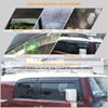 Fit for Toyota FJ Cruiser 2004-2021 Side Window Deflectors, ABS