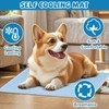 Qoosea Cooling Mat for Dogs, Self-Cooling Dog Mat, Comfortable Pet