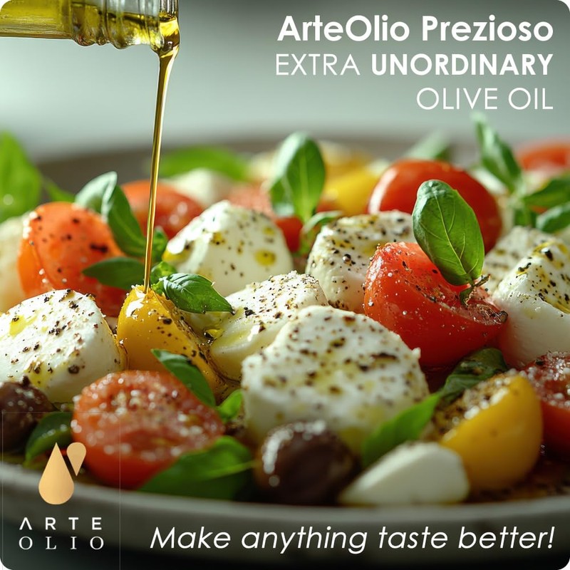 ArteOlio Prezioso Olive Oil: 100% Extra virgin cold pressed olive
