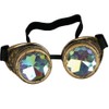 Raves Glasses with Rainbow Crystal Glass Lens Kaleidoscope Goggles Funky