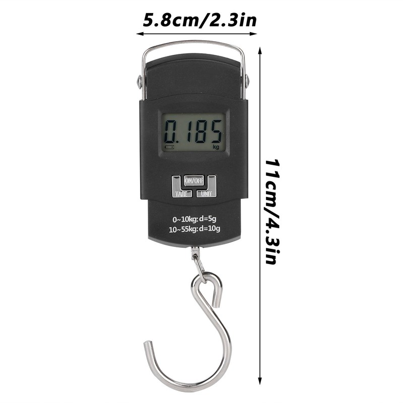 Portable Scale 50KG Electronic LCD Display Scale for Luggage Postal