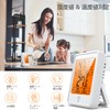 Hygrometer Thermometer Indoor Compact Thermometer Hygrometer Digital Thermohygrometer with LCD
