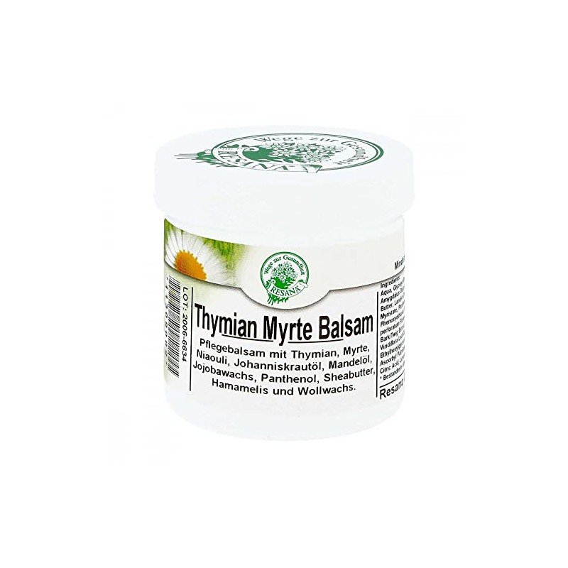 Resana Thyme Myrtle Balm, 100 ml Cream