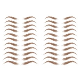 2 Sheets Natural Eyebrow Tattoo Stickers Waterproof Hair Like Immediately Peel Off Eyebrow Transfers Sticker Grooming Shaping Fake Eyebrow Sticker