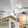 Light Socket Extender,E26 to E26 Medium Screw Bulb Socket Extension