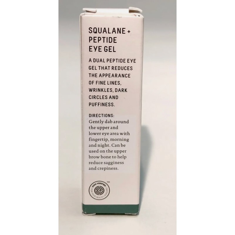 Biossance Squalane + Peptide Eye Gel .14oz 4ml Trial Size