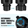 Upgraded Car Cup Holder Expander Adapter with Offset Adjustable Base,