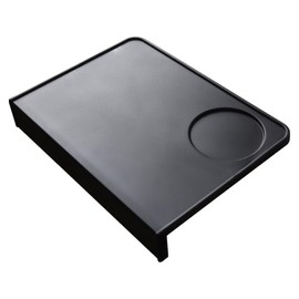 JP Number Tamper Mat Espresso Tamping Coffee Goods Protective Mat for Easy Work (Black)
