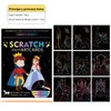 Rainbow Scratch Notes, Scratch Art, Kit de Dibujo Scratch Para