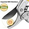 MEPEREZ Pruners, German Pruning shears, Work 3 Times Easier, Sharp,