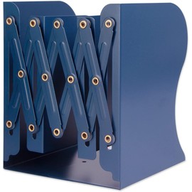 Bookend, Adjustable Bookends, Metal Bookends, Expandable Book End, Non-Skid Heavy Duty Book Stopper, Book End for Shelf Library Home Classroom School Office