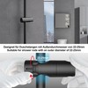 JOHO Hand Shower Holder Adjustable Shower Holder for Shower Columns