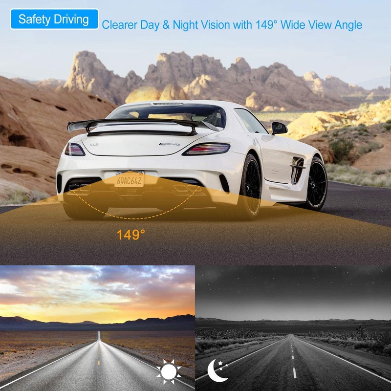 HD 1280x720P Rear View Camera Compatible with Sprinter Viano Vito