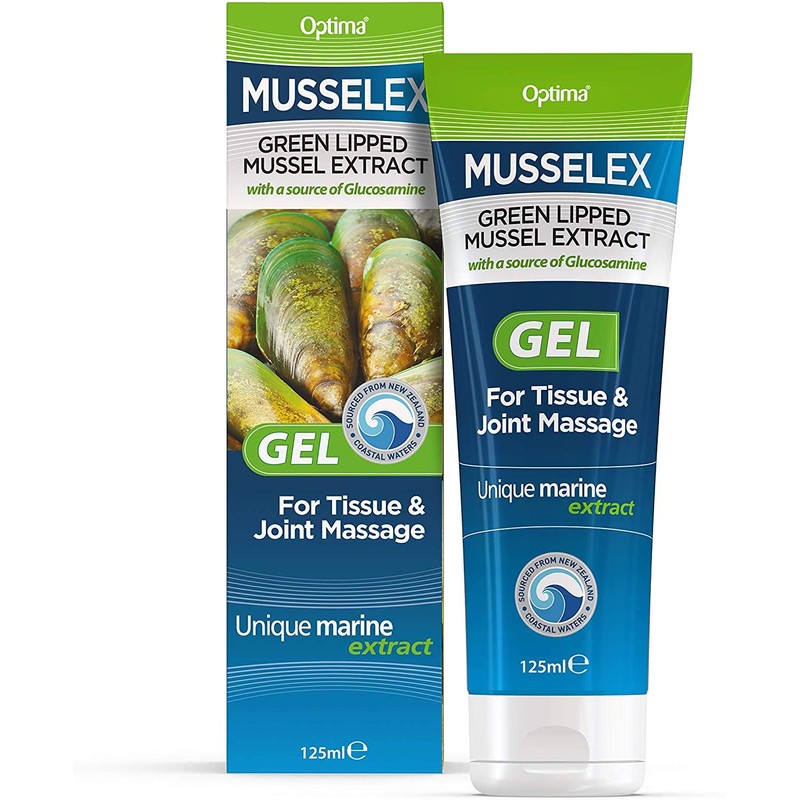 Musselflex Optima Musselflex Gel Green Lipped Mussel Extract with Glucosamine