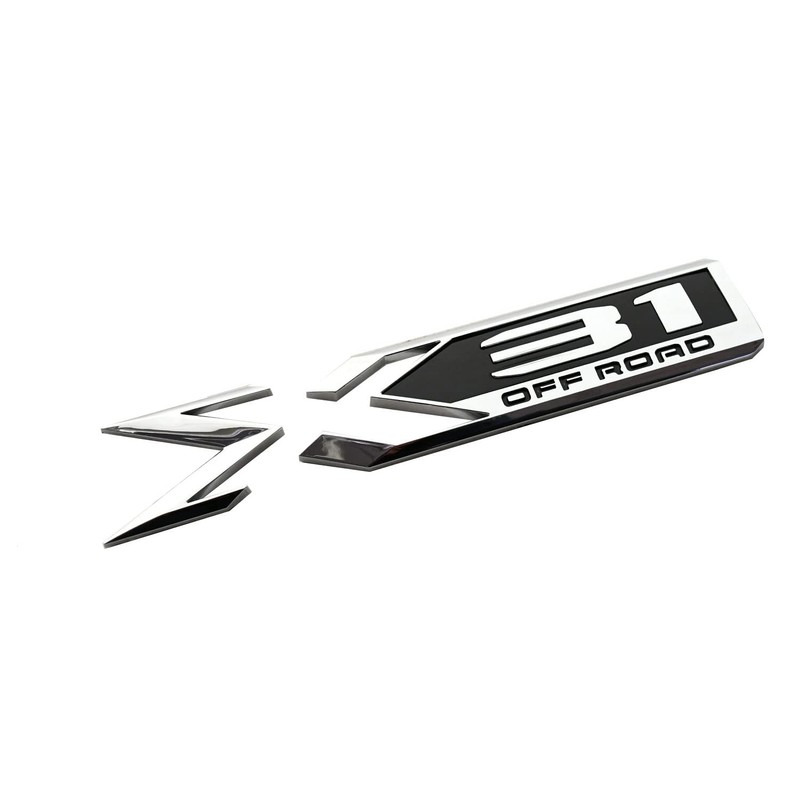 SSDD X31 Off Road Emblem 3D Side Badge Sticker Replacement