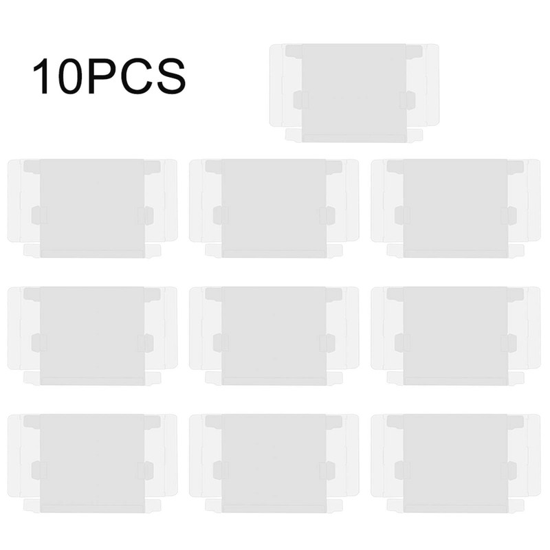 10 piezas transparente impermeable funda protectora de cartucho para Game