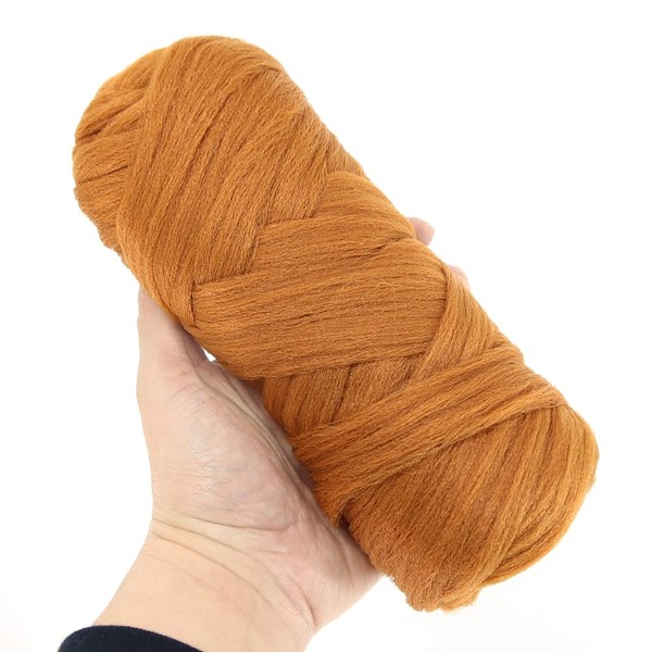 Towarm Wool Hair 1 Roll Black Acrylic Yarn for African Hair Braiding Sengalese Twist Jumbo Braids Crochet Faux Curls Wraps/Dreadlocks (1 Roll, #30)