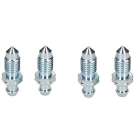 3/8" x 20 BSF Steel Brake Caliper Bleeding Bleed Nipple Screw Bleedscrew 4pc