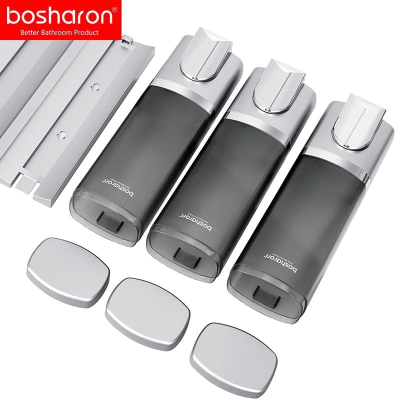 Shampoo and Conditioner Dispenser, Shower Soap Dispenser with 500ml per