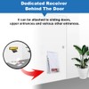 Indoor Wall Mount Mail Catcher Bag Door Slot Post Box