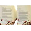 Writing Paper Set 100 Pieces Sunny Flowers 50 Sheets DIN