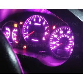 NewlineperformanceLED Pink / Purple Cluster LED Bulb kit for Subaru Impreza WRX RS TS 2002-2007