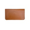Sakura High-Quality Classic Women's Wallet Grained Leather, Cognac, Classic