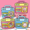 KTBANBANNEY 30 Pcs Radio Shape Party Favor Goodie Bags Small