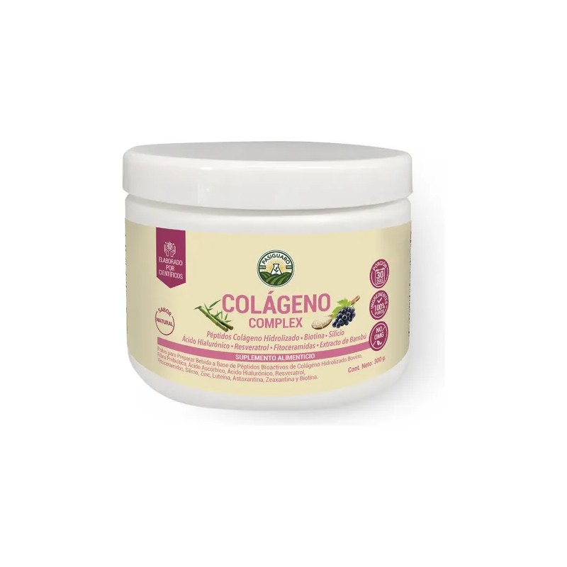 Péptidos De Colágeno, Biotina, Resveratrol 300 G Pasiguaro