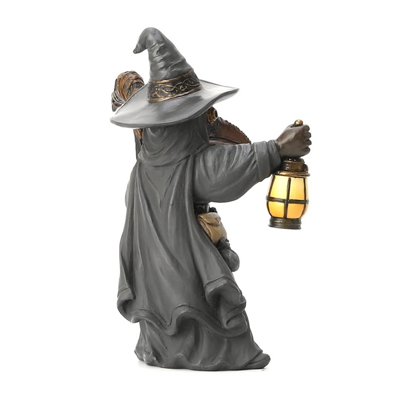 Hand Painted Plague Wizard Miasma Doctor Statue 5.5 Inches Tall