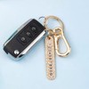 Metal Keychains Keyring Key Chain Ring Holder Organizer Clip Key
