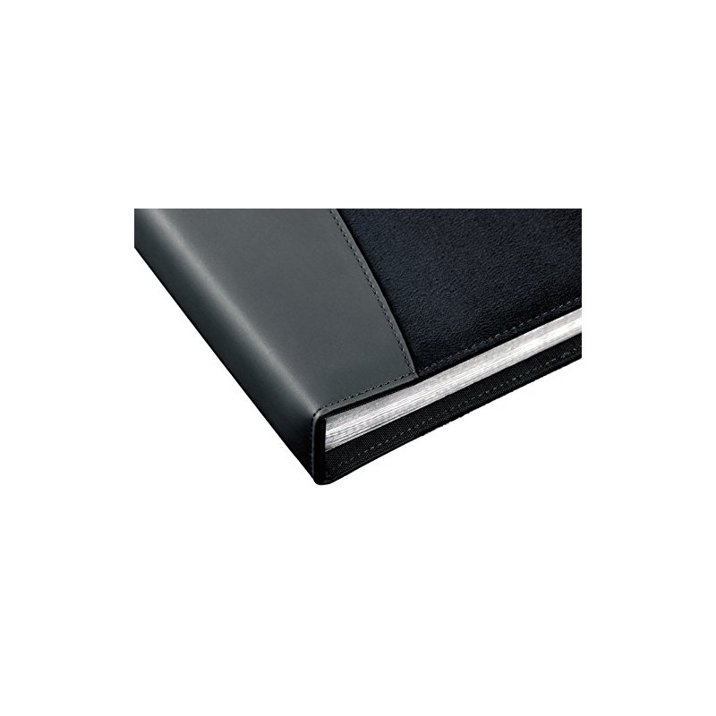 Rexel Soft Touch Display Book A4 Black Combo (24 Pockets)