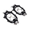 1 Pair 19 Steel Teeth Ice Gripper Traction Cleats Crampons