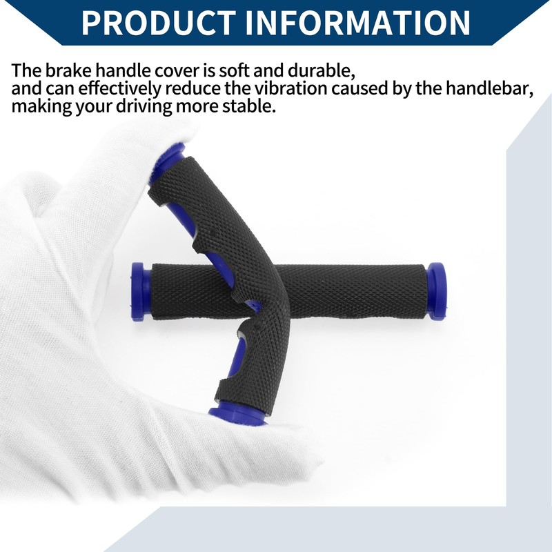 Hihaha 3/8" 10mm Universal Motorcycle Brake Lever Cover Non Slip